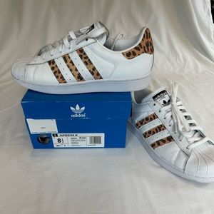 Adidas SuperStar Leopard Shell Toes